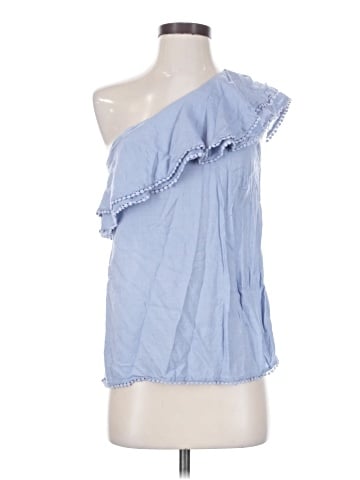 Q&A Sleeveless Blouse (view 1)