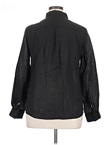 Garnet Hill Long Sleeve Button-Down Shirt (view 2)