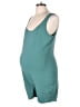 Isabel by Ingrid + Isabel Solid Teal Romper Size XL - photo 1