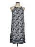 Max Studio 100% Polyester Paisley Blue Casual Dress Size M - photo 1