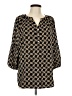 Ruby Rd. 100% Polyester Black 3/4 Sleeve Blouse Size L - photo 1