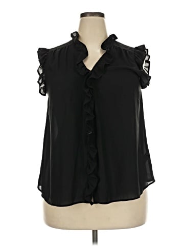ELOQUII Sleeveless Blouse (view 1)