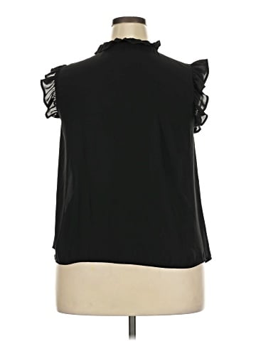 ELOQUII Sleeveless Blouse (view 2)