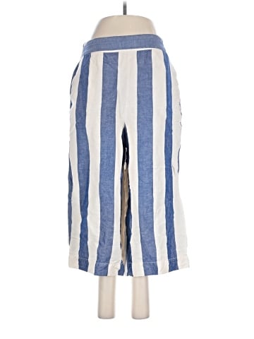 Madewell Huston Pull-On Crop Pants in Stripe (view 1)