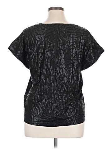 White House Black Market Short Sleeve Blouse (view 2)