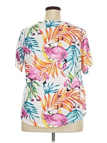 Onque Casuals Short Sleeve Blouse (view 2)
