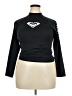Roxy Black Long Sleeve Turtleneck Size XXL - photo 1