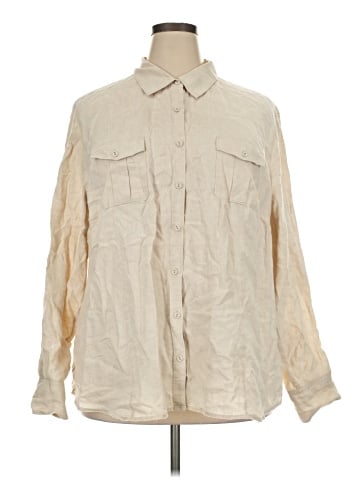 Charter Club Long Sleeve Button-Down Shirt (view 1)