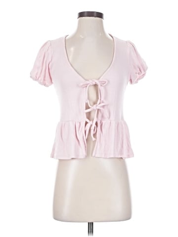 J for Justify Short Sleeve Top (view 1)
