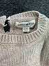 Rabbit Bear 100% Cotton Tan Pullover Sweater Size 6-9 mo - photo 3