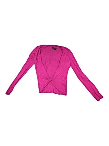 Bebe Long Sleeve Silk Top (view 2)