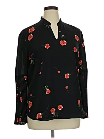 Lauren by Ralph Lauren Long Sleeve Blouse (view 1)