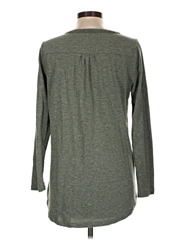 Hem & Thread Long Sleeve Henley (view 2)
