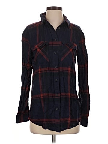 BDG Long Sleeve Button-Down Shirt (view 1)