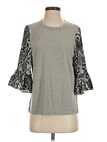 E&M Collection 3/4 Sleeve Top (view 1)