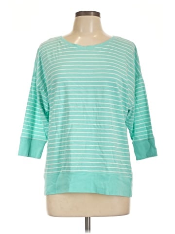Christopher & Banks 3/4 Sleeve T-Shirt (view 1)