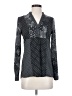 Zara Basic 100% Polyester Polka Dots Silver Long Sleeve Blouse Size XS - photo 1