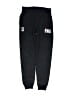 NBA 100% Polyester Black Sweatpants Size 8 - photo 1