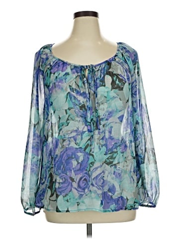 Jessica Simpson 3/4 Sleeve Blouse (view 1)