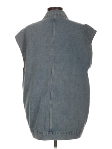 Unbranded Denim Vest (view 2)
