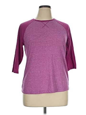 Athletic Works 3/4 Sleeve T-Shirt (view 1)