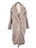 Forever 21 100% Polyester Gray Coat Size XS - photo 1