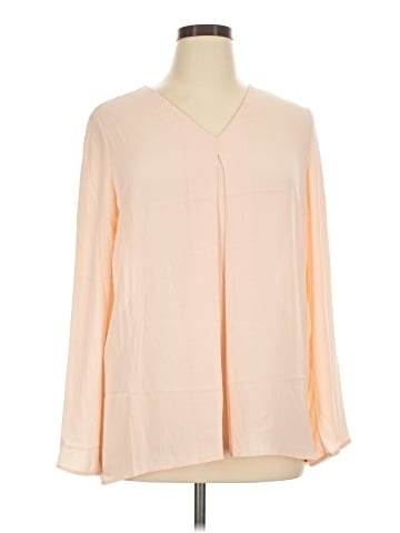 Rose + Olive Long Sleeve Blouse (view 1)