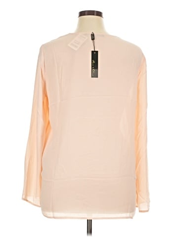 Rose + Olive Long Sleeve Blouse (view 2)