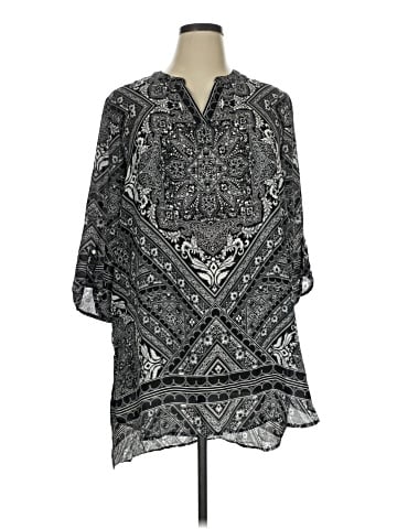Roz & Ali 3/4 Sleeve Blouse (view 1)