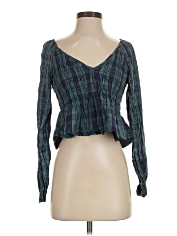 American Eagle Outfitters Long Sleeve Blouse (view 1)
