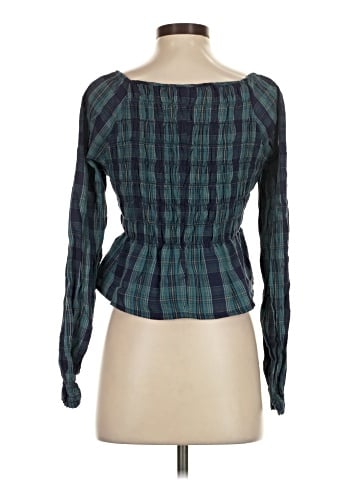 American Eagle Outfitters Long Sleeve Blouse (view 2)