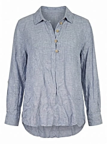 Sigrid Olsen 3/4 Sleeve Button-Down Shirt (view 1)