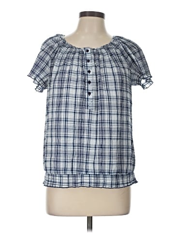 St. John's Bay Short Sleeve Blouse (view 1)