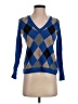 J.Crew Argyle Blue Wool Pullover Sweater Size S - photo 1