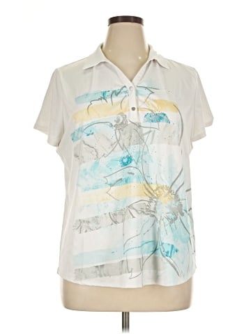 Zenergy by Chico's Short Sleeve Polo (view 1)
