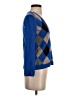 J.Crew Argyle Blue Wool Pullover Sweater Size S - photo 4