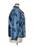 Appleseeds 100% Silk Blue Jacket Size 18 - photo 4