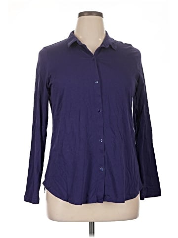 Eileen Fisher 3/4 Sleeve Button-Down Shirt (view 1)