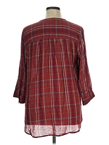 Nine West 3/4 Sleeve Henley (view 2)