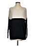 Vince. Color Block Black Pullover Sweater Size S - photo 1