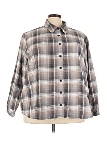 Riders by Lee Long Sleeve Button-Down Shirt (view 1)