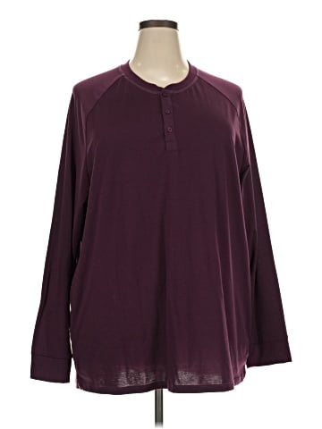 Lularoe Long Sleeve Henley (view 1)