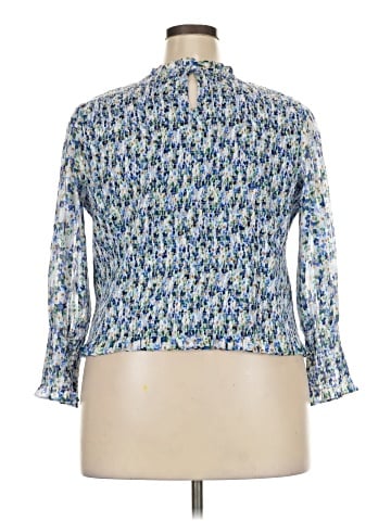Veronica Beard 3/4 Sleeve Blouse (view 2)