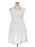 George 100% Polyester White Casual Dress Size 20 - photo 1