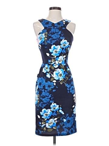 Aqua Cocktail Dress (view 1)