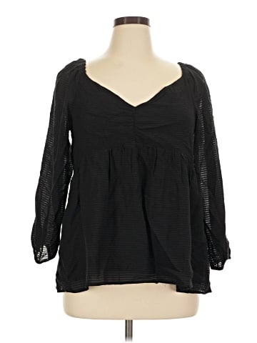 Ann Taylor LOFT 3/4 Sleeve Blouse (view 1)