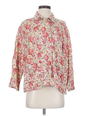 Flax 3/4 Sleeve Blouse (view 1)