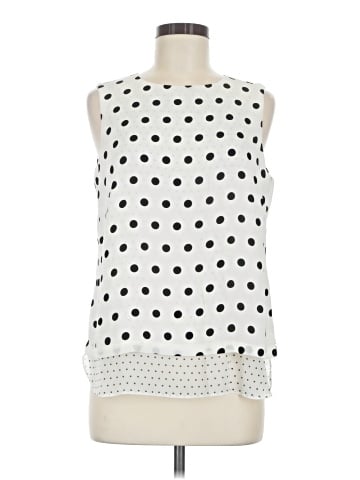 Rose + Olive Sleeveless Blouse (view 1)