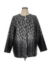 Catherines 100% Polyester Argyle Silver Jacket Size 0X - photo 1