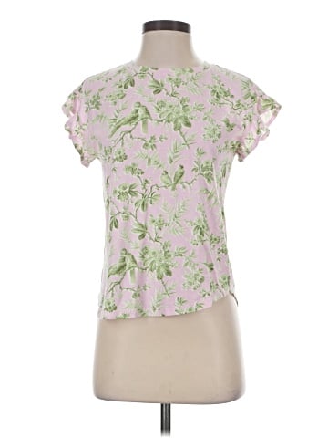 Crown & Ivy Short Sleeve Blouse (view 1)